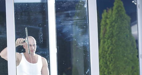 Gracile portuguese red-haired Susana Melo in sexy lingery suck huge dick and fuck in the ass 